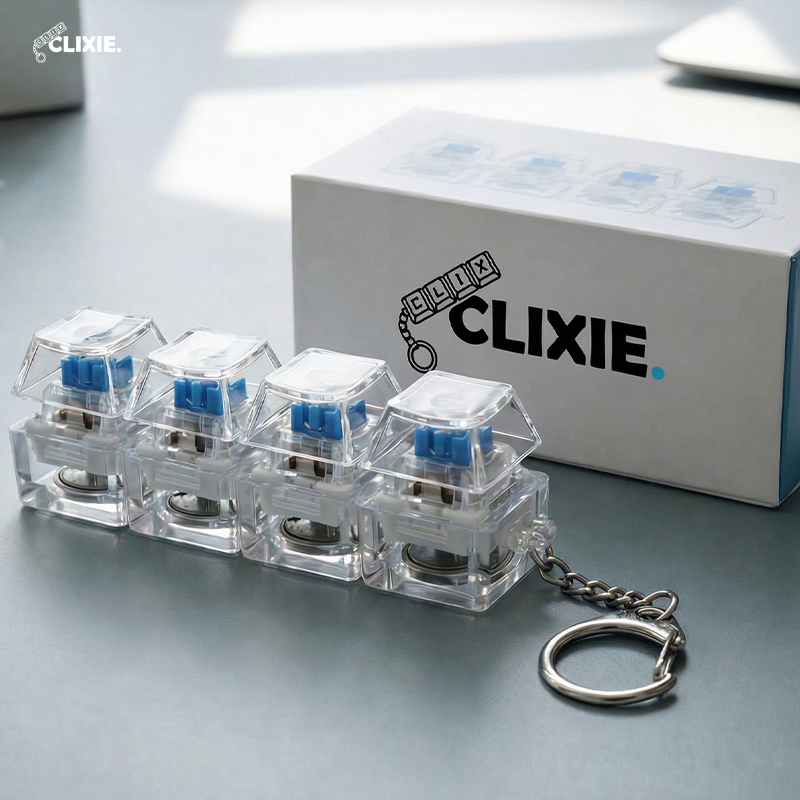 Clixie™ - LED Fidget Keychain