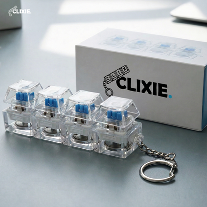 Clixie™ - LED Fidget Keychain
