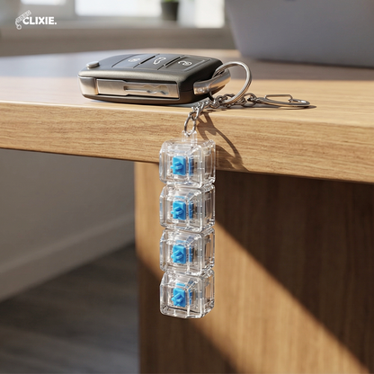 Clixie™ - LED Fidget Keychain
